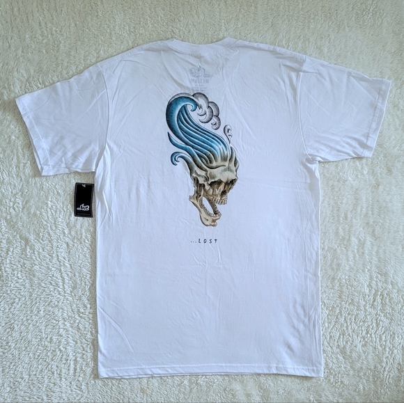 ...lost Screaming Skull💀 Graphic Tee👕 - NWT - Picture 10 of 13